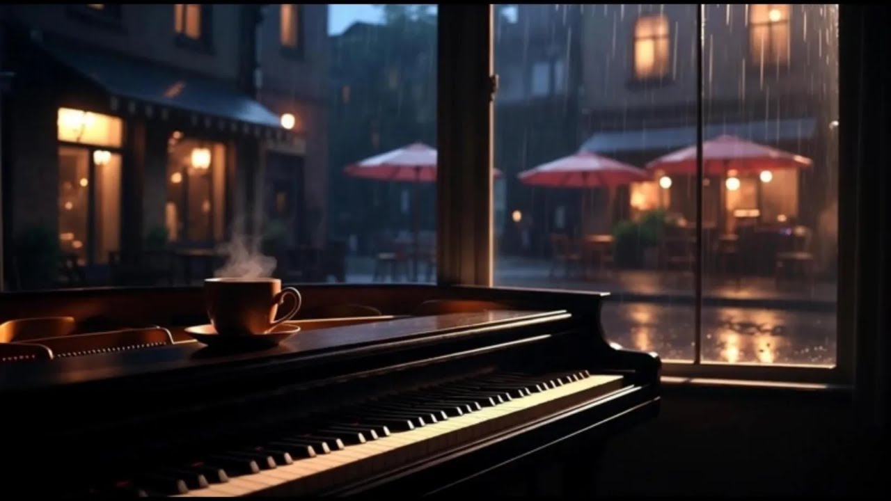 Whispering Dawn 🌧️ Soft Piano & Rain Sounds for Deep Sleep (1 Hour) | Sleep, Meditation, Focus