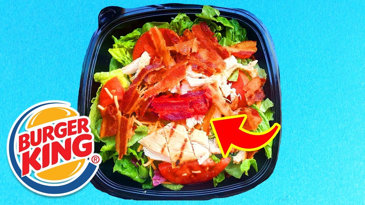 Top 10 Best FAST FOOD SALADS!!!