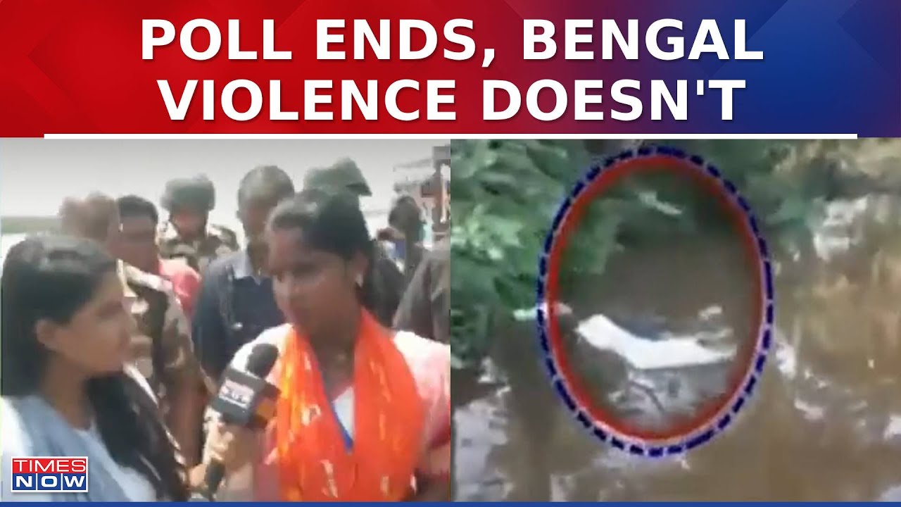 Democracy Derailed In Bengal Again As Clashes Erupt At A Polling Booth In South Parganas During Poll