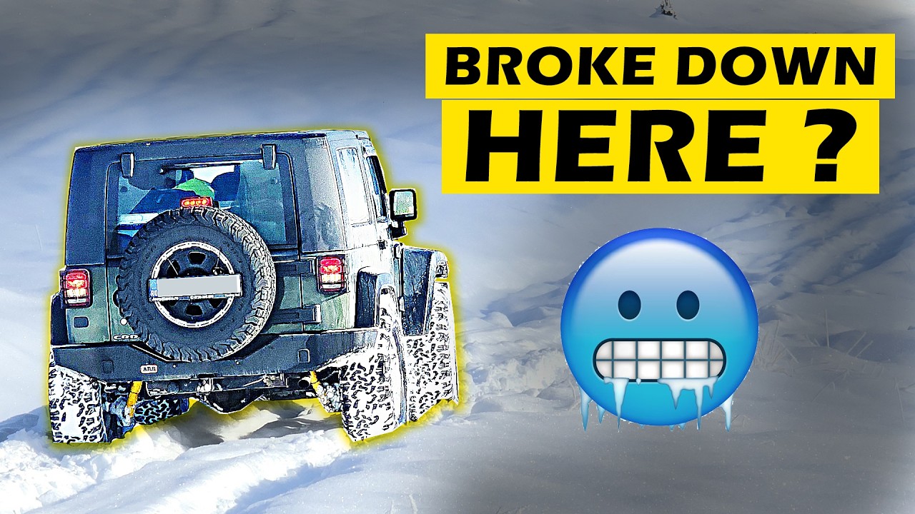 WORST PLACE TO BREAKDOWN? | Freezing Temperatures Overlanding & Camping