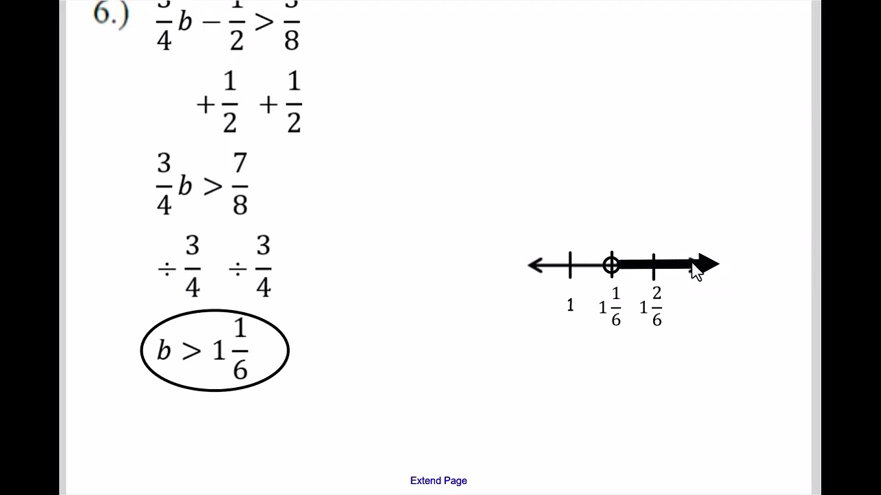 Write and Solve Two Step Inequalities