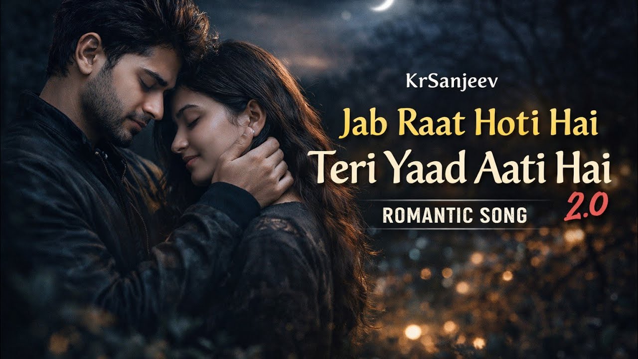Jab Raat Hoti Hai Teri Yaad Aati Hai | Hindi Romantic Song | Heart Touching Bollywood Love Song 2026