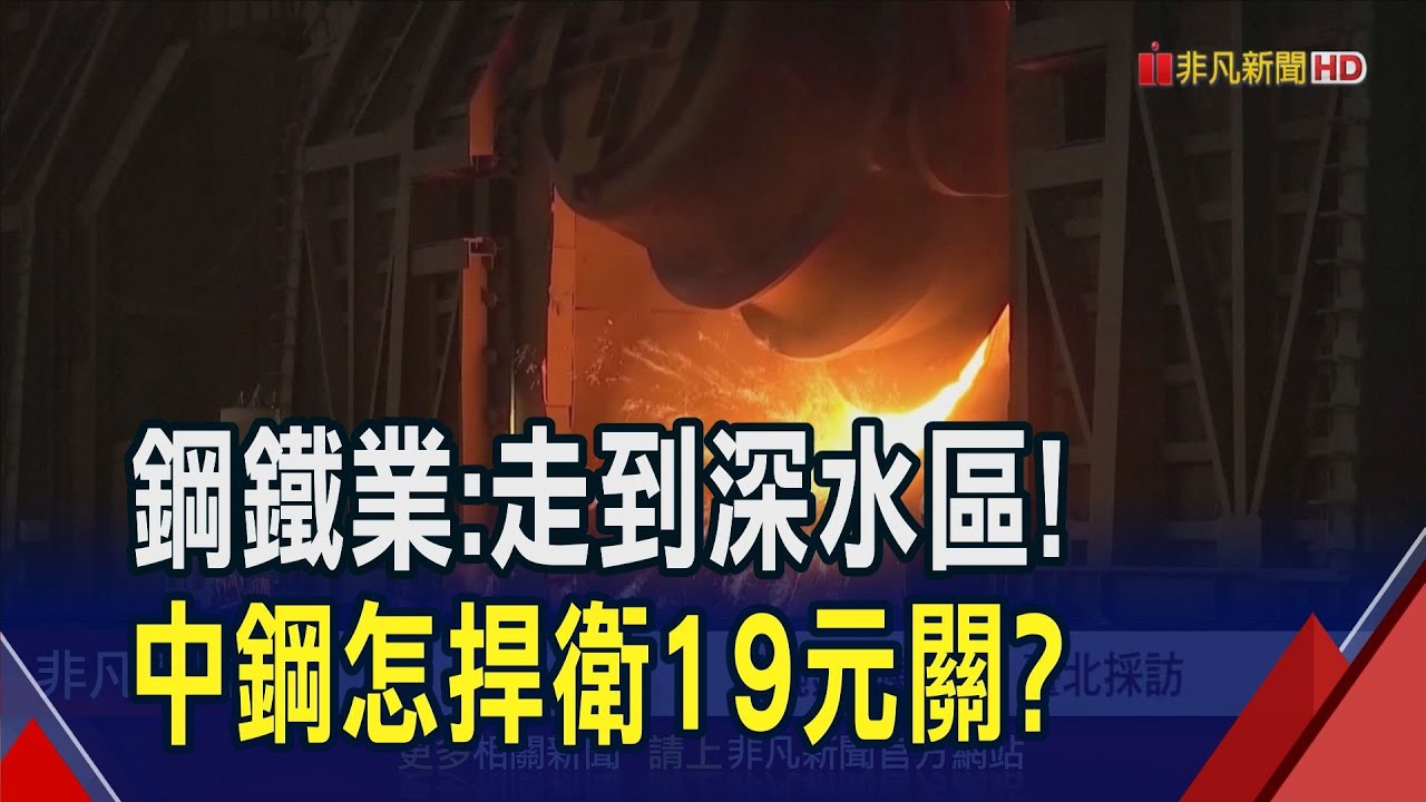 鋼鐵業緊急狀態 南韓現代鋼鐵宣布關閉二號廠! 中鋼周四股東會 130萬股東聚焦關稅.匯損