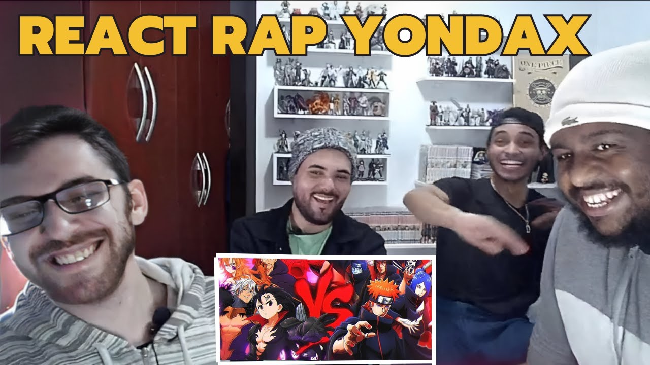 React RAP Akatsuki VS. 10 Mandamentos Yondax | Combate de Rimas (Prod. Hunter)