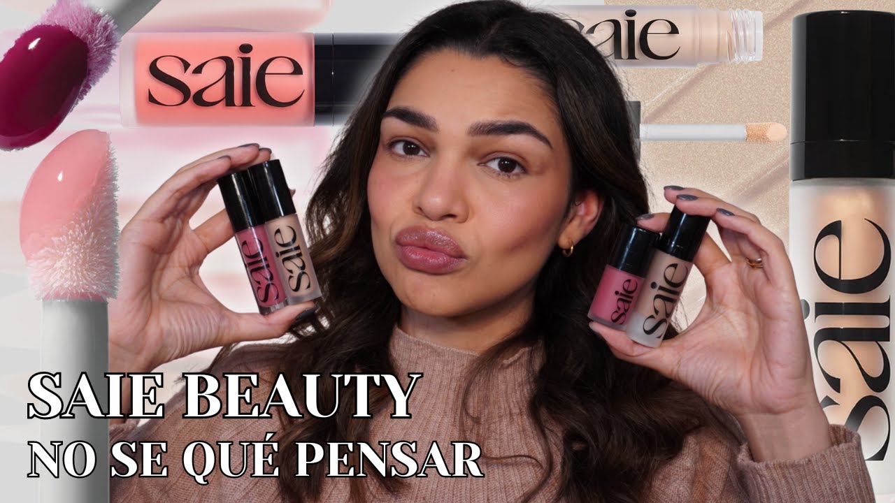 PROBANDO PRODUCTOS DE SAIE BEAUTY | ¿FAIL o ACERTADO? | MAKEUP VIRAL