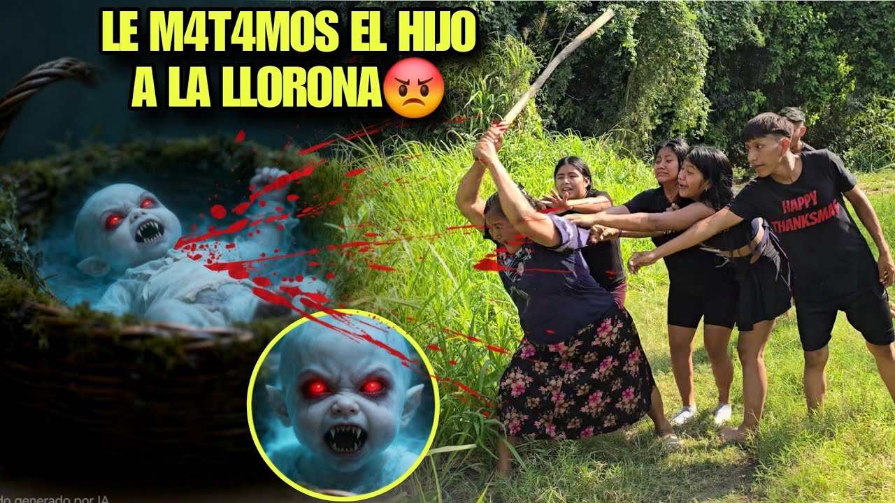Santo Dios La Llorona Dejo A Su Bebe Recien Nacido A Su Hijo, Nosotros Se Lo M4t4m0s😱