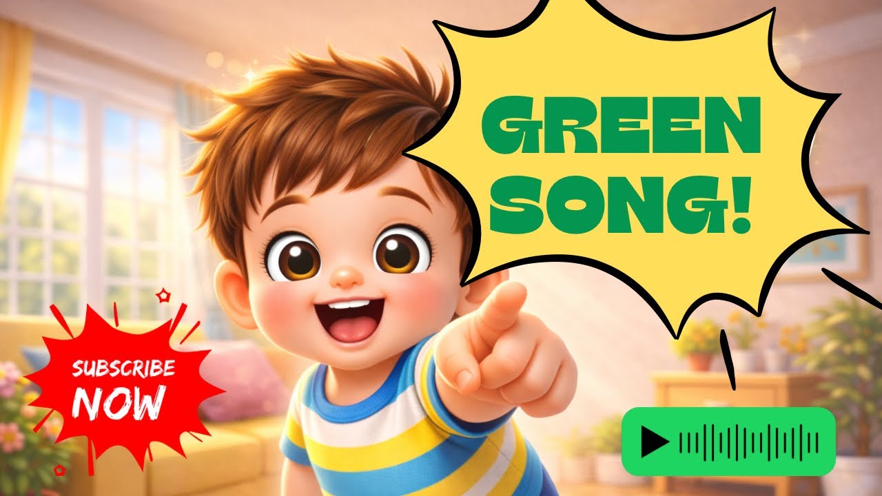 Green Rang Seekho | Learn Green Color Song | Hindi Nursery Rhyme for Kids | Noniee Toons