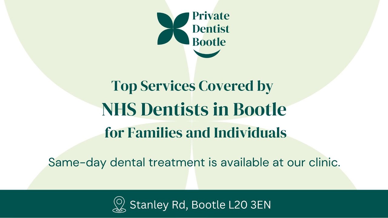 NHS Dentist in Bootle – Emergency & New Patients Welcome!
