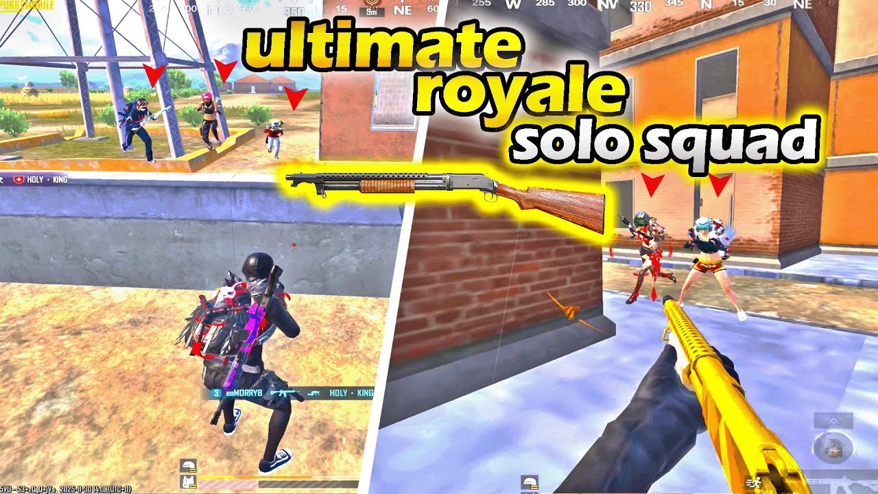 Ultimate Royale Solo vs Squad ! Part ( 12 )