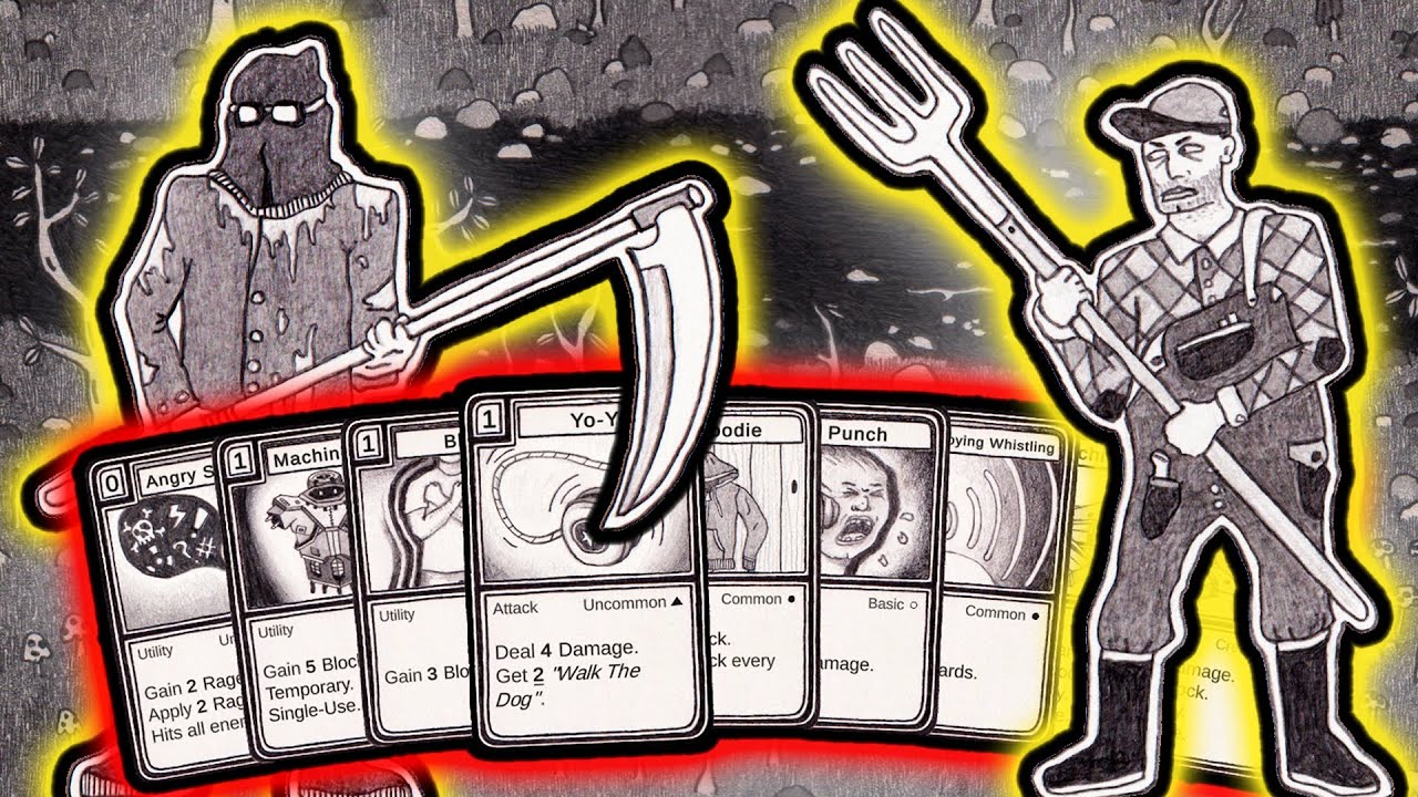 I Found A HIDDEN GEM Hand Drawn Deckbuilder Adventure: Skogdal!