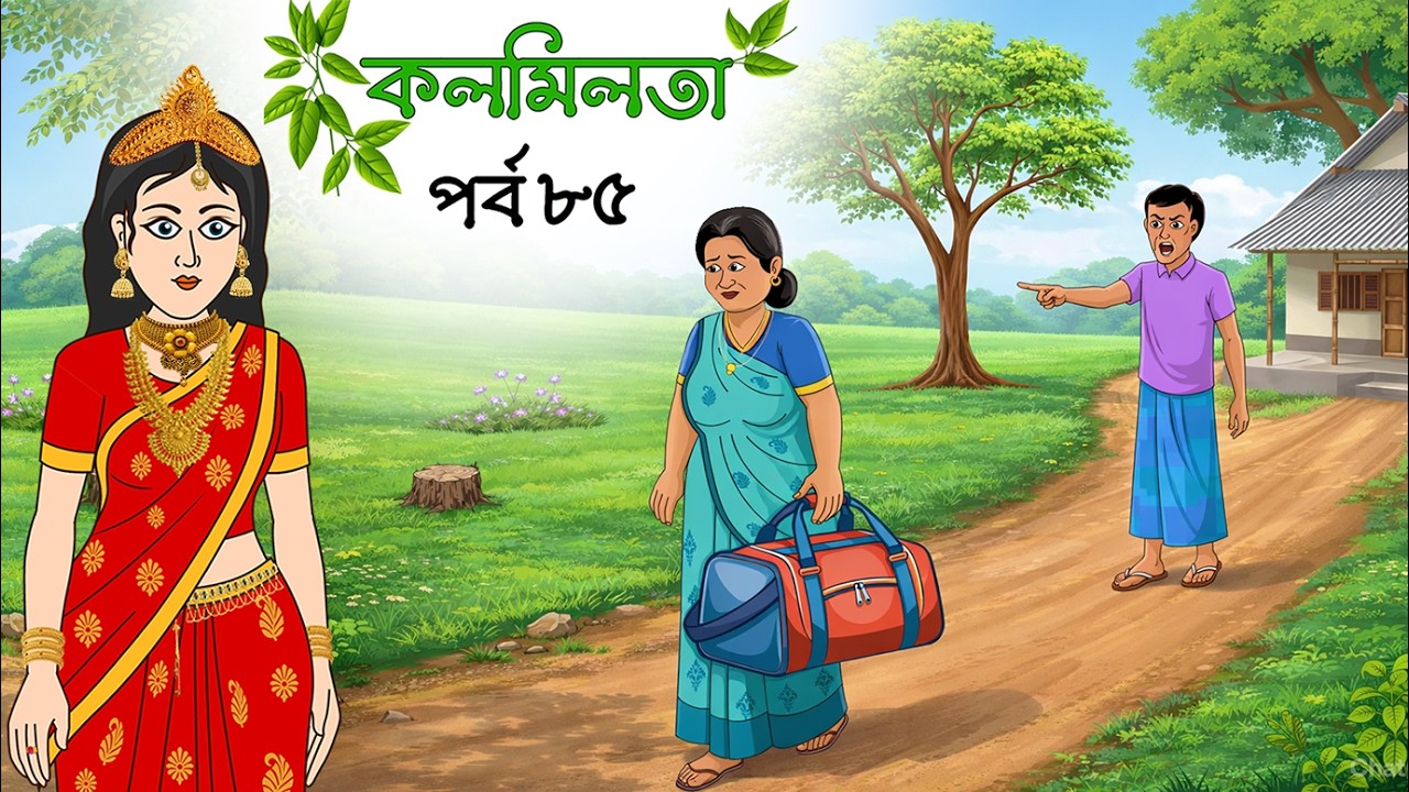 কলমিলতা পর্ব ৮৫ | Kolmilota part 85 | Bangla cartoon | Rupkothar golpo | Thakurmar jhuli | Fairytale