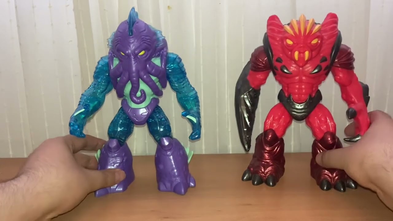 Los Colosos de Gormiti (Parte 13: Gormiti Legends/Serie 16 + Sorpresa) - Polypus y Magmion