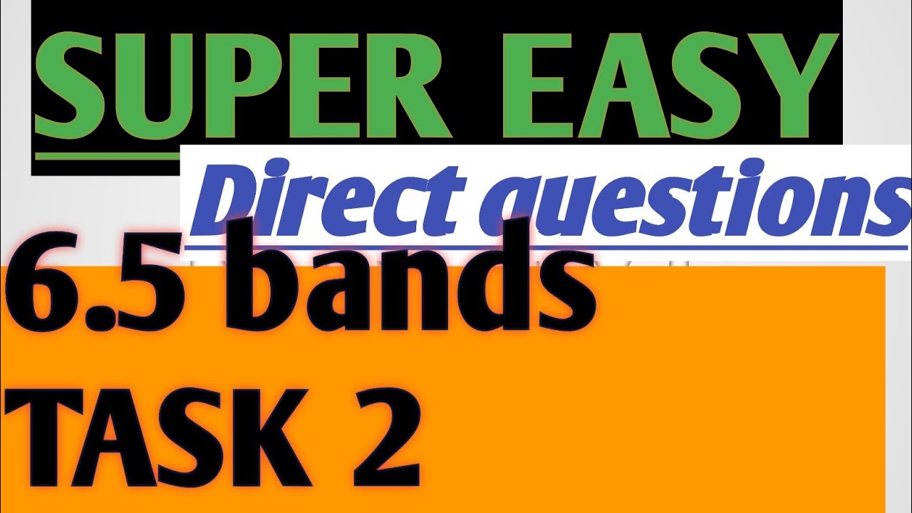 IELTS WRITING TASK 2 DIRECT QUESTION ESSAY Super Easy 6.5 BAND Templates tips to plan@ielts-9 MONIKA