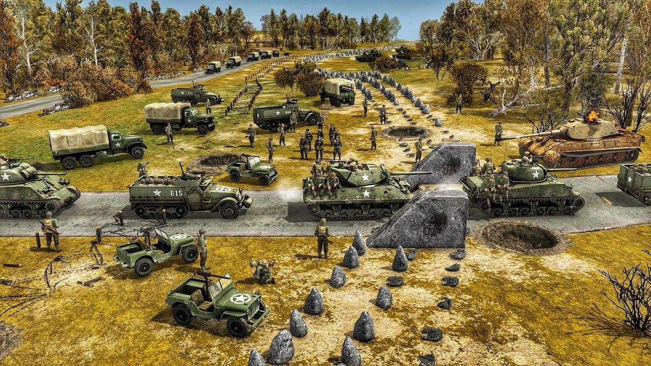 BREACHING THE SIEGFRIED LINE | Call to Arms - Gates of Hell: Ostfront