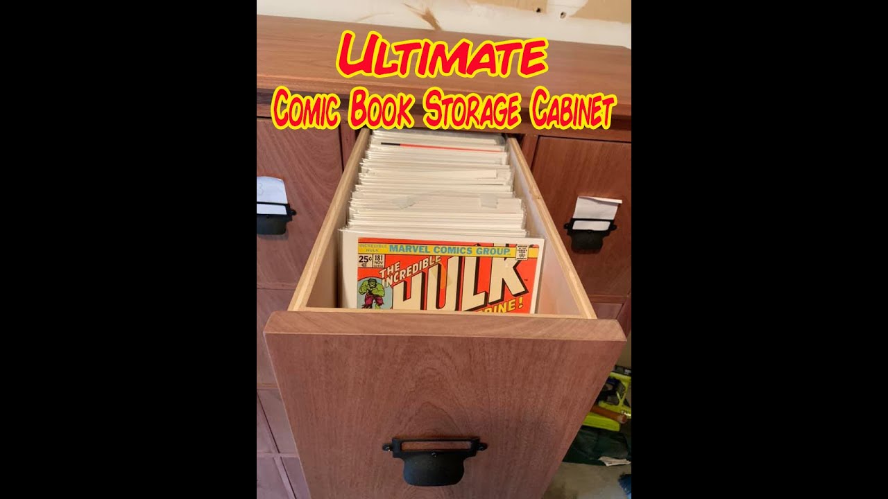 Ultimate Comic Book Storage Cabinet