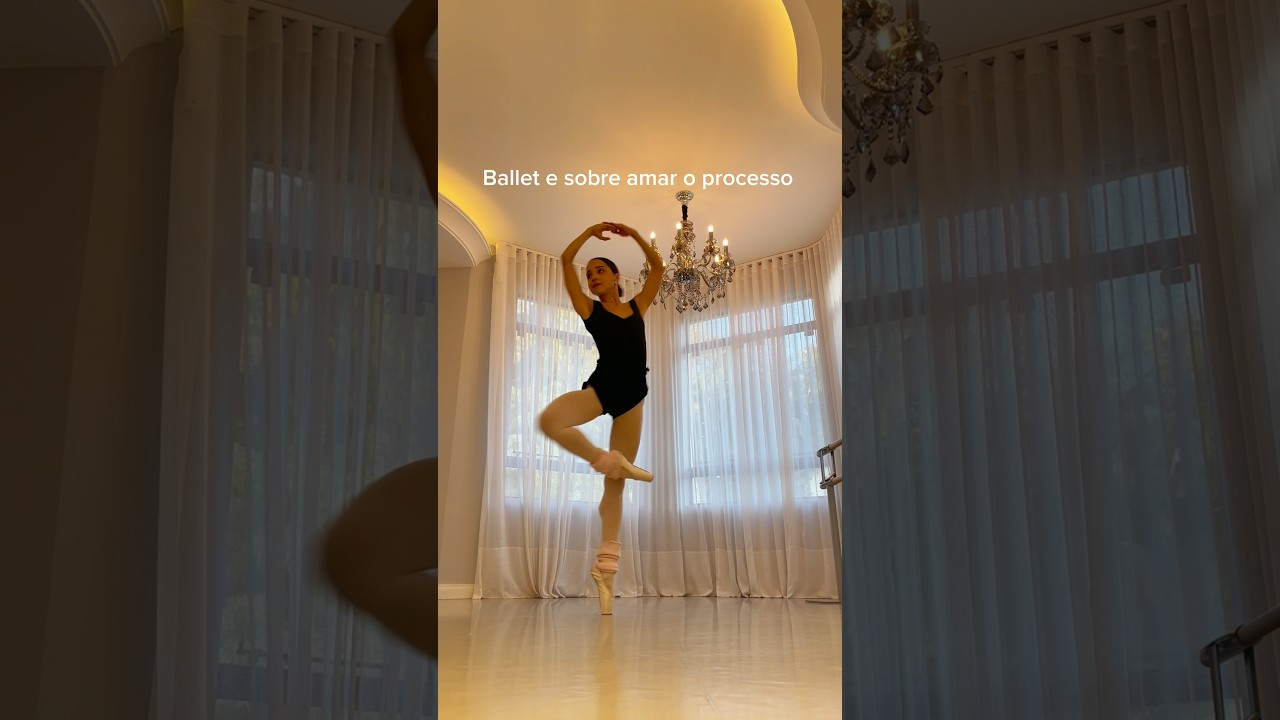 Consegui girar piruetas #ballet #bailarina