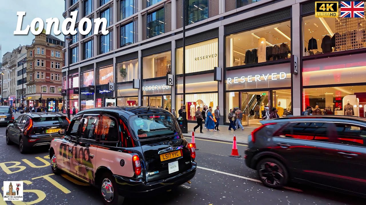 London Central Walking Tour | Amazing West End | 4K HDR Virtual Walk