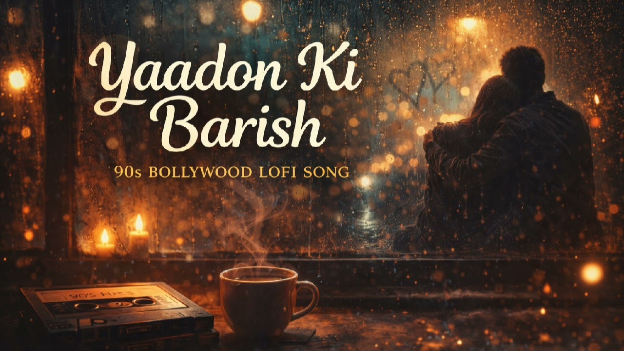 🌧️ Yaadon Ki Barish | 90s Bollywood Lofi Song | Late Night Chill Vibes