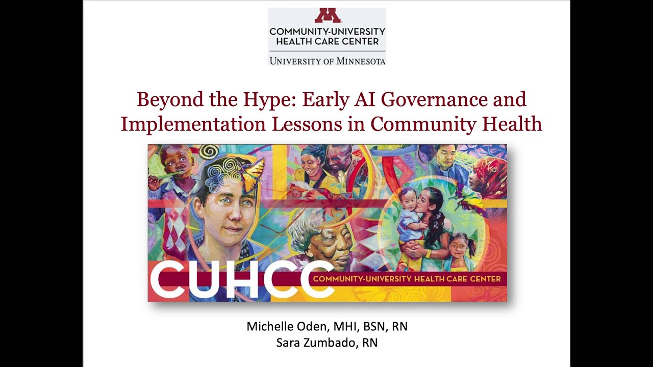 Beyond the Hype: Early AI Governance and Implementation Lessons in Community Health