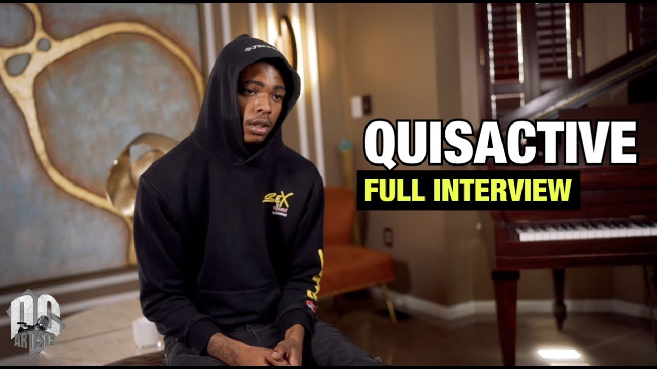 QuisActive on His Career, 37th Being Blackballed, Not Working w/ Artists, & Why Rappers Go to Jail