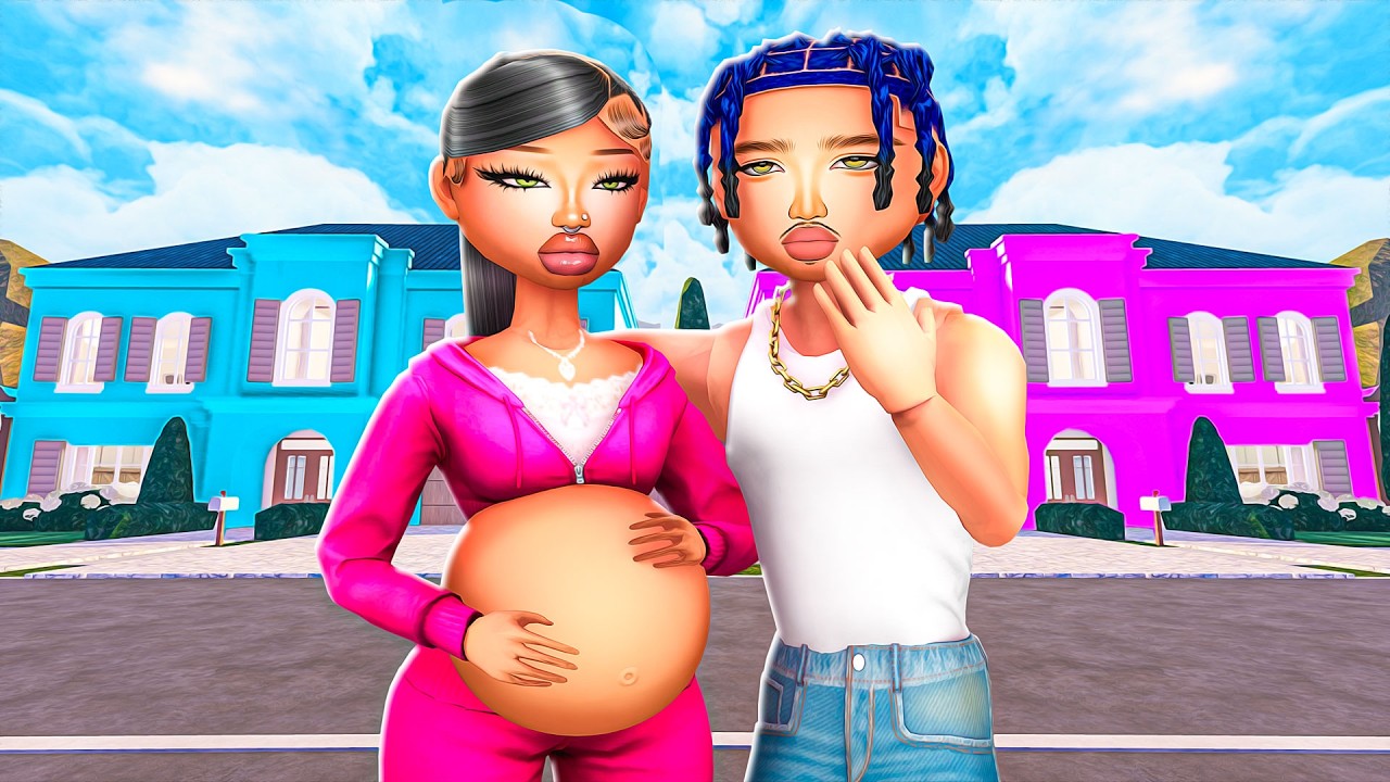 I FELL IN LOVE WITH REALISTIC CRUSH NEXT DOOR FOR 24 HOURS.. (Berry Avenue)