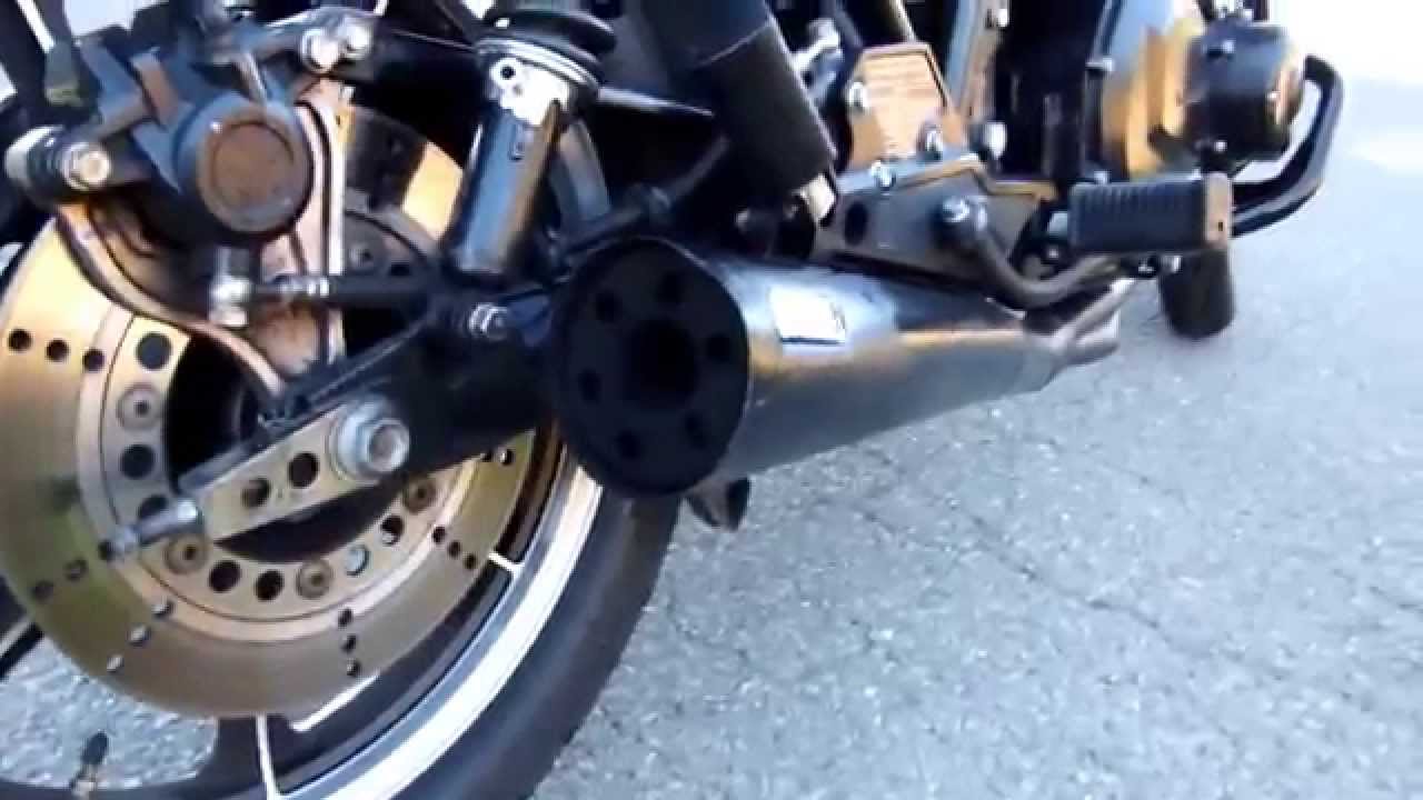 1981 Kawasaki GPz 1100 Walk around and start