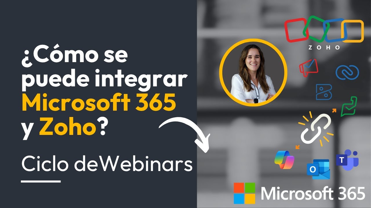 ¿Cómo se puede integrar Microsoft 365 y Zoho?