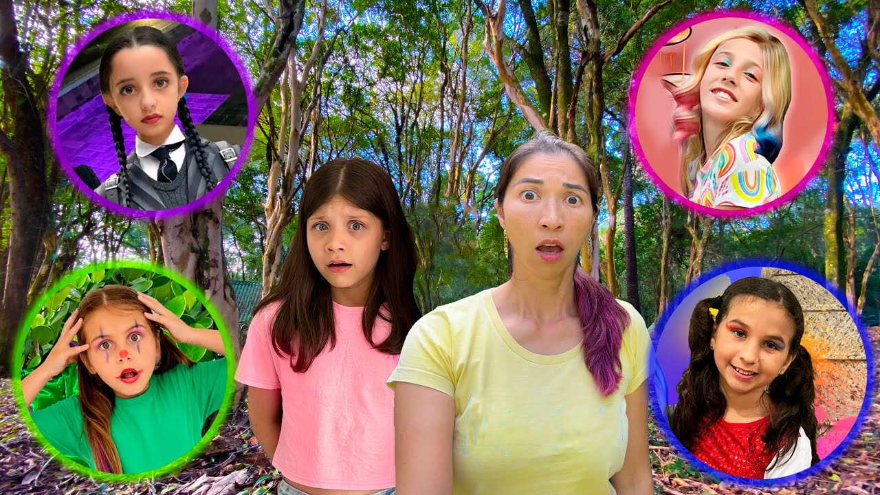 RAPHA E ISA COM SUAS AMIGAS CORI, ENID, WANDINHA E ZAQUINA ★ FAMÍLIA MASUDINHA ★