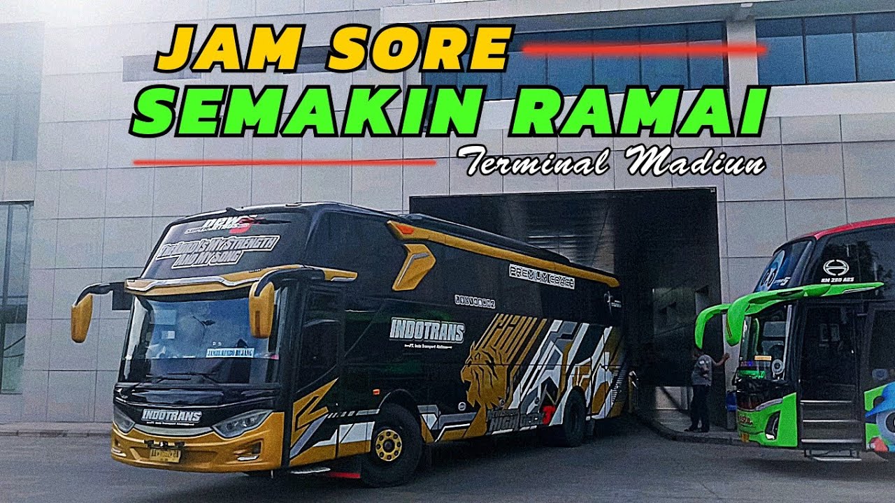 KEDATANGAN 2 BUS CITITRANS HARI INI‼️TERMINAL MADIUN