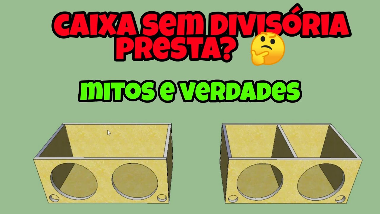 DIFERENÇAS E FUNCIONAMENTO DE CAIXAS COM DIVISÓRIA E SEM - QUAL É MELHOR ?