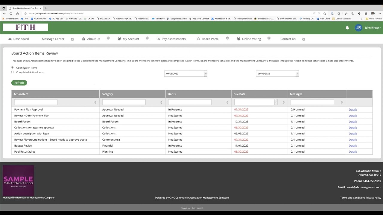 Unique to CINC: Board Tools (HOAst & CINC’s Board App)