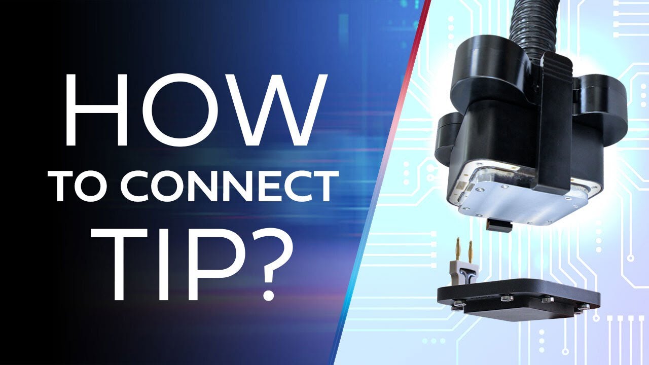 Connecting the tip to the MaxTC Power Plus