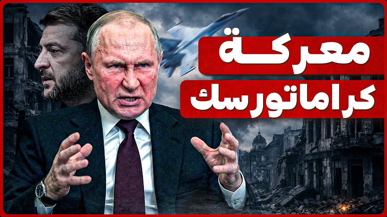 كراماتورسك على خط النار: خريطة ضغط روسي جديد في دونيتسك