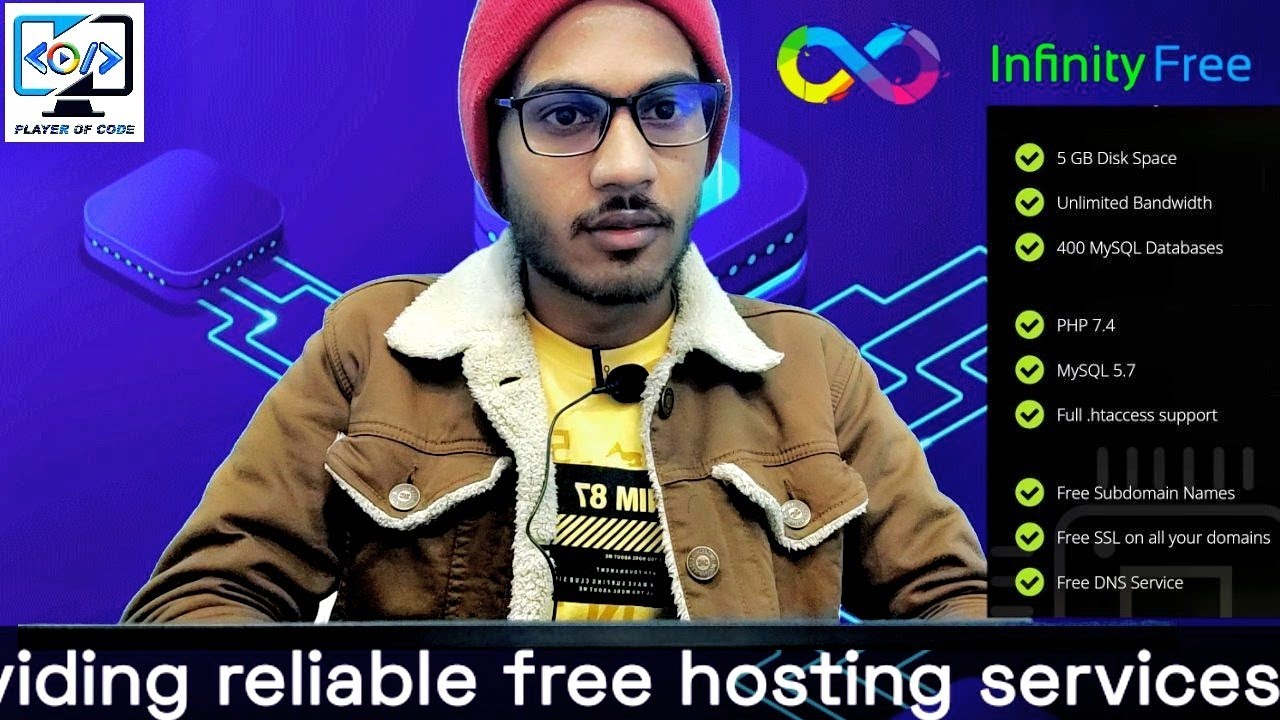 🔥How to Host Website For Free || Unlimited Free Hosting || #infinityfree  #playerofcode #freehosting