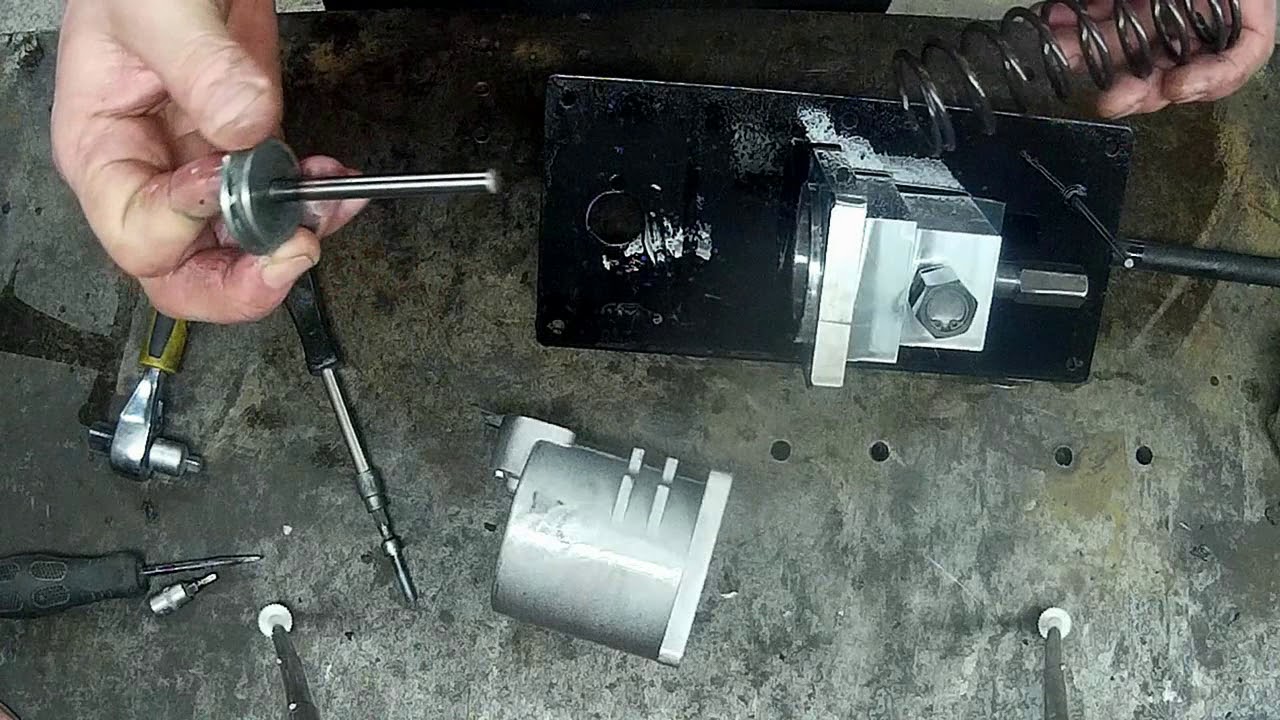 Пневмогидравлический насос ремонт.