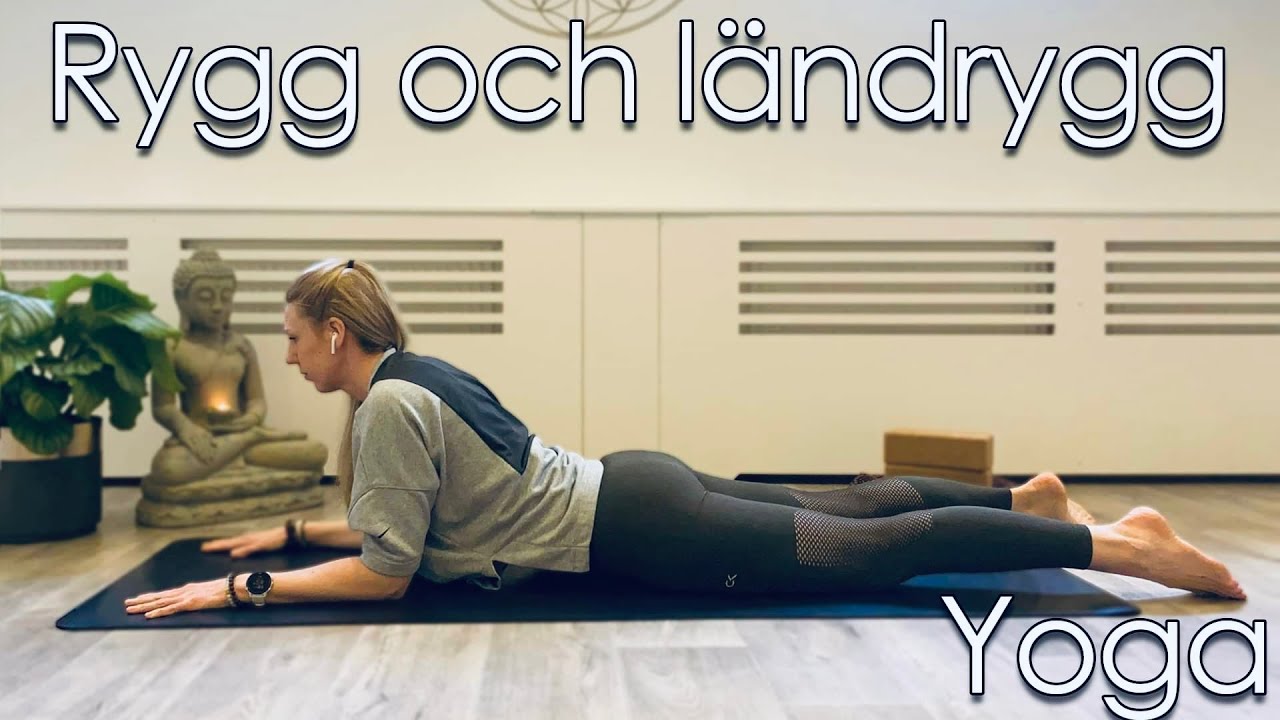 15 minuter yoga för rygg & ländrygg!