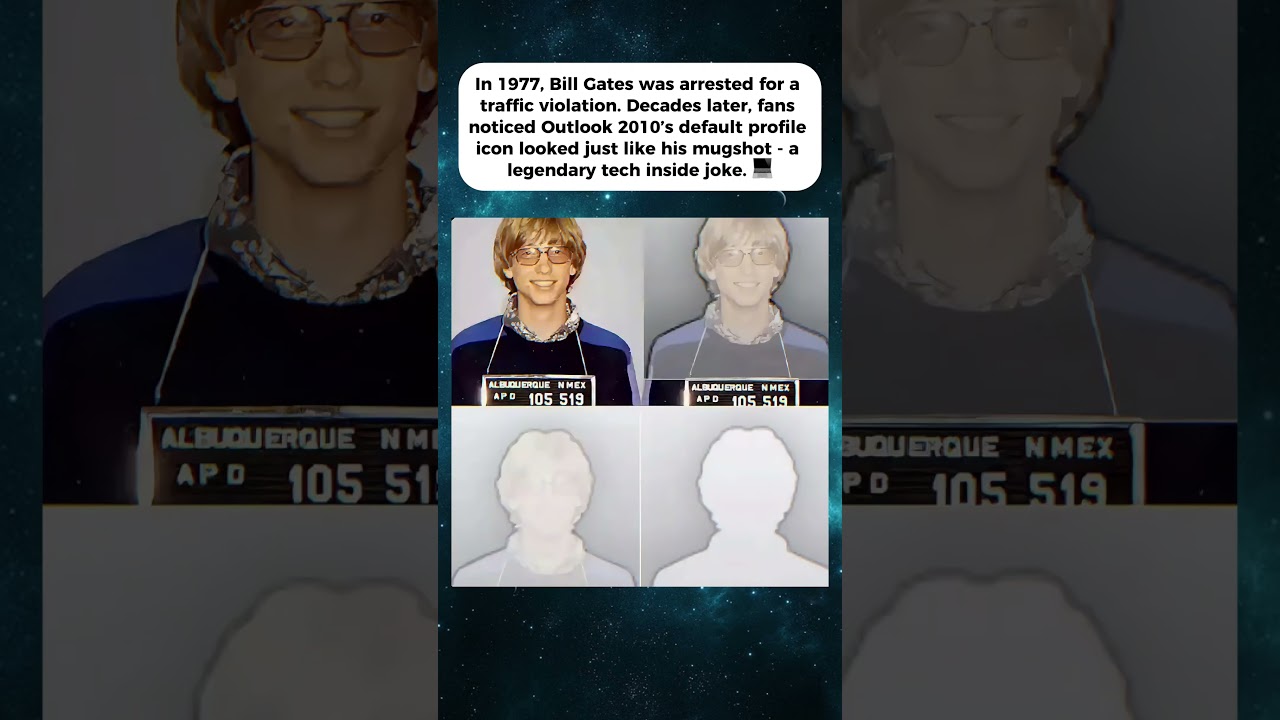 Bill Gates&rsquo; Mugshot Became Microsoft&rsquo;s Hidden Easter Egg? 😄💻
