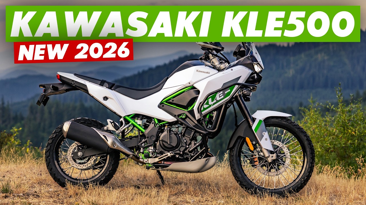 Анонсирован новый Kawasaki KLE500 2026 года: 7 фактов, которые нужно знать!