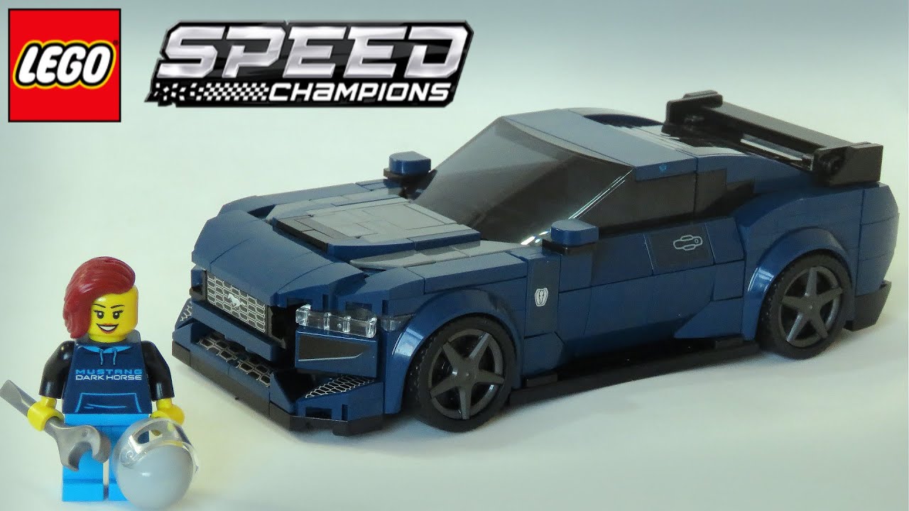 LEGO SPEED CHAMPIONS - Ford Mustang Dark Horse - SET 76920 Build Instructions
