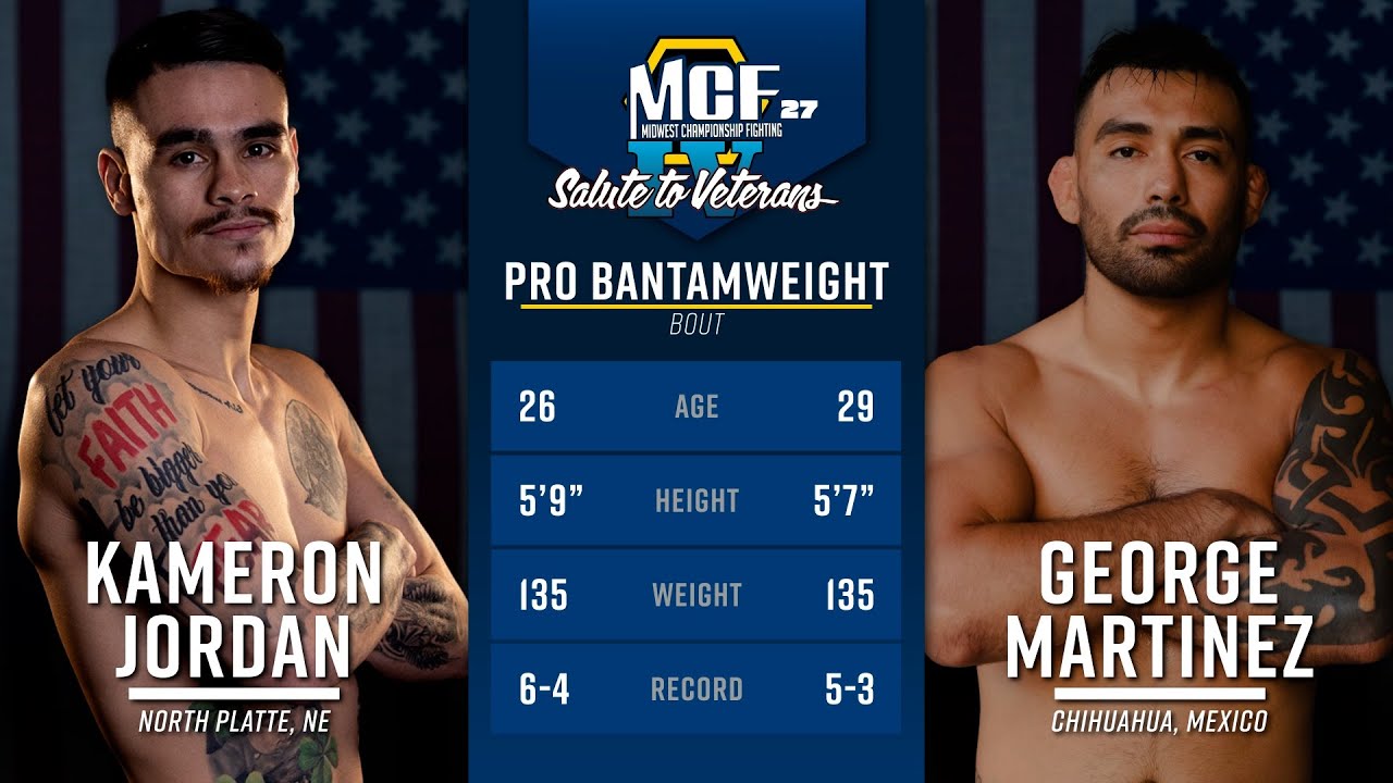Kam Jordan vs George Martinez | MCF 27