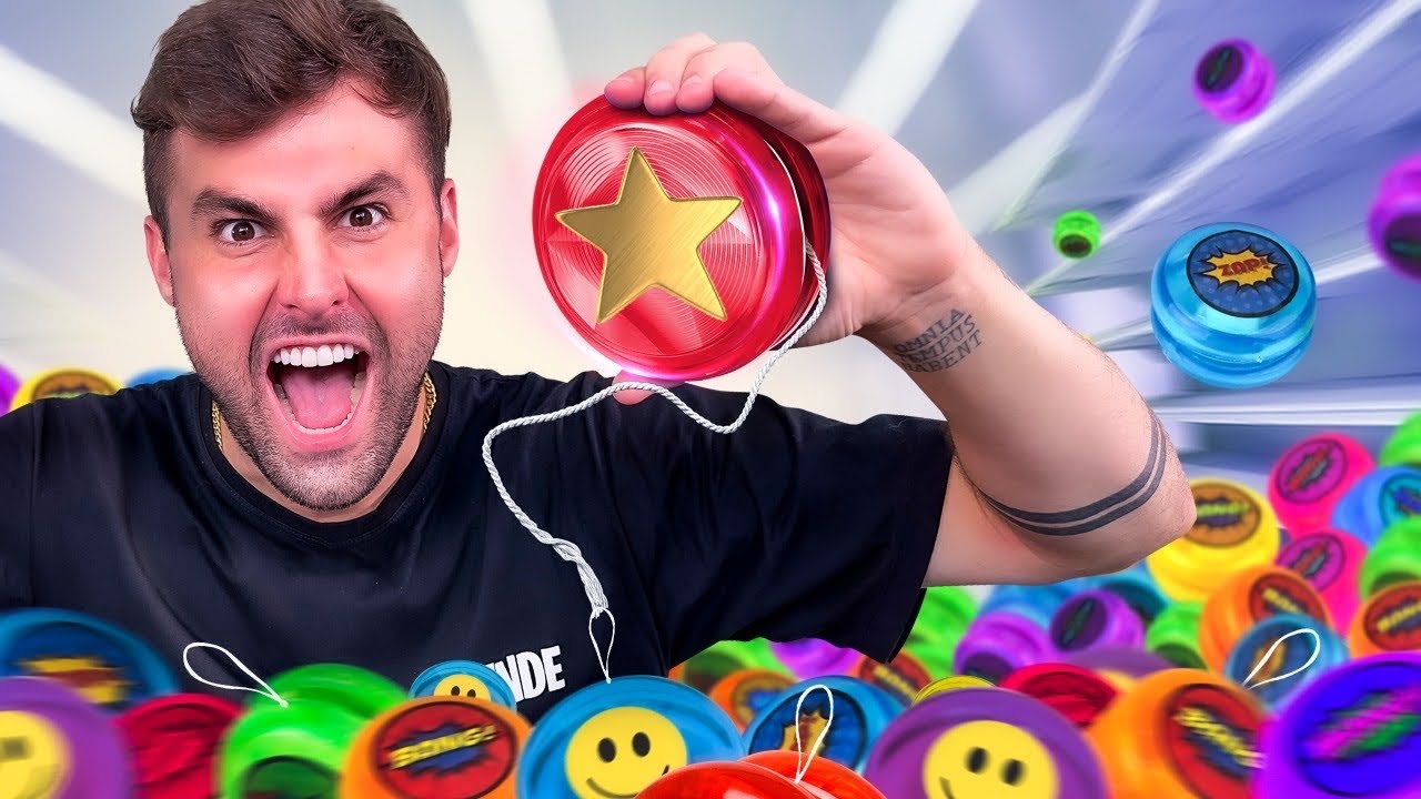 Comprei TODOS Os YOYOS da Loja!!