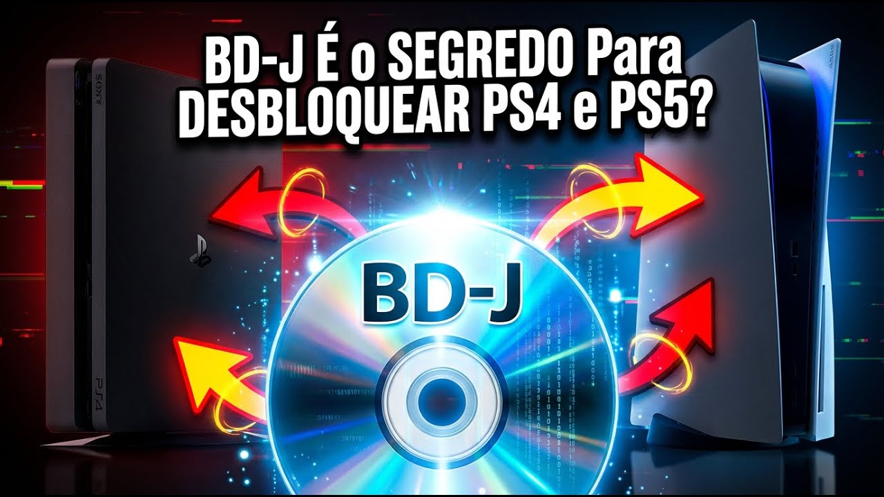 🔥Destrave PS4 13.04 e PS5 12.00 com BD-J: A Esperança de JAILBREAK para 2026!