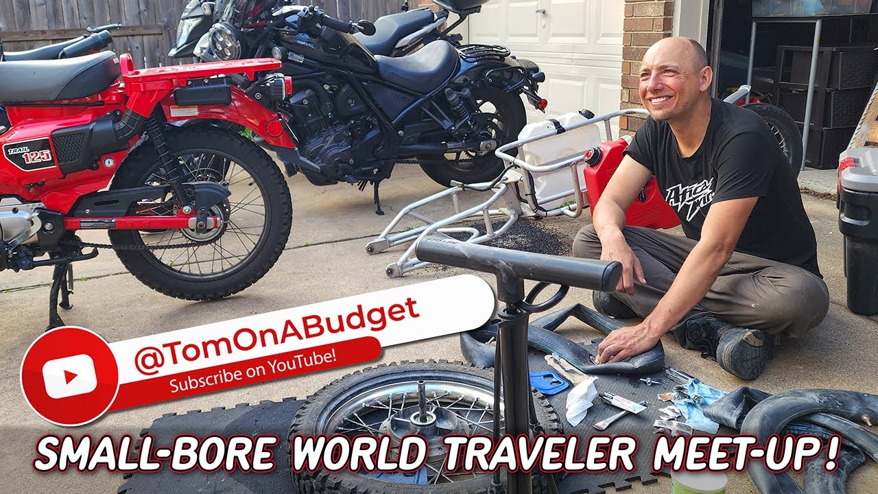 VLOG: Honda Super Cub commute // World Traveler Meet-Up!