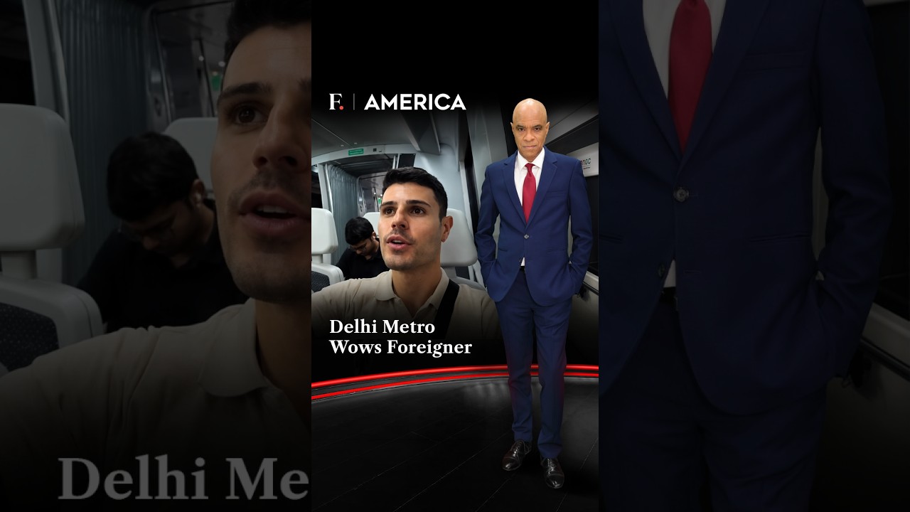 'Delhi Metro Shocked Me': Foreigner Says It Feels Like 'Japan, South Korea' | Firstpost America
