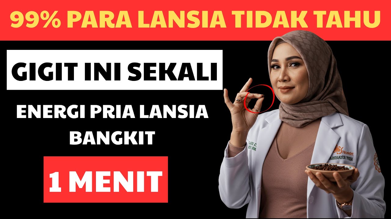Kunyah Rempah Ini Selama 60 Detik dan Aktifkan Kekuatan Terpendam Anda| Kesehatan Lansia