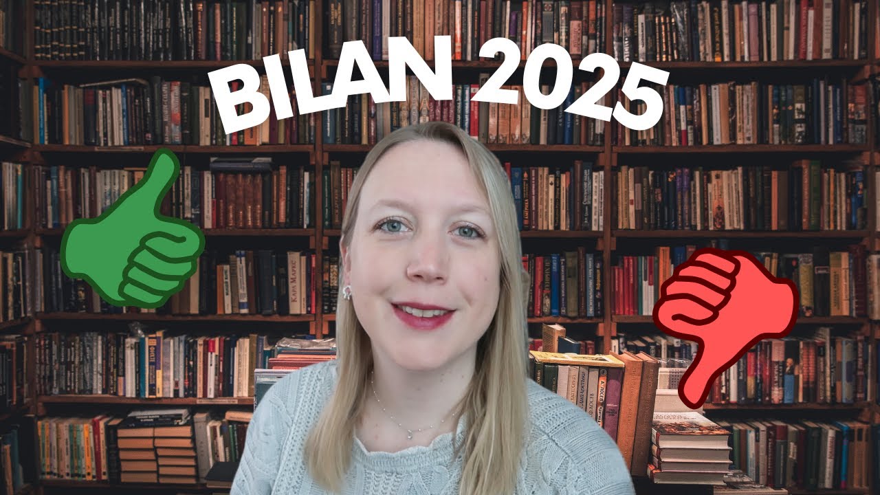 BILAN 2025 : récap de toutes mes lectures !