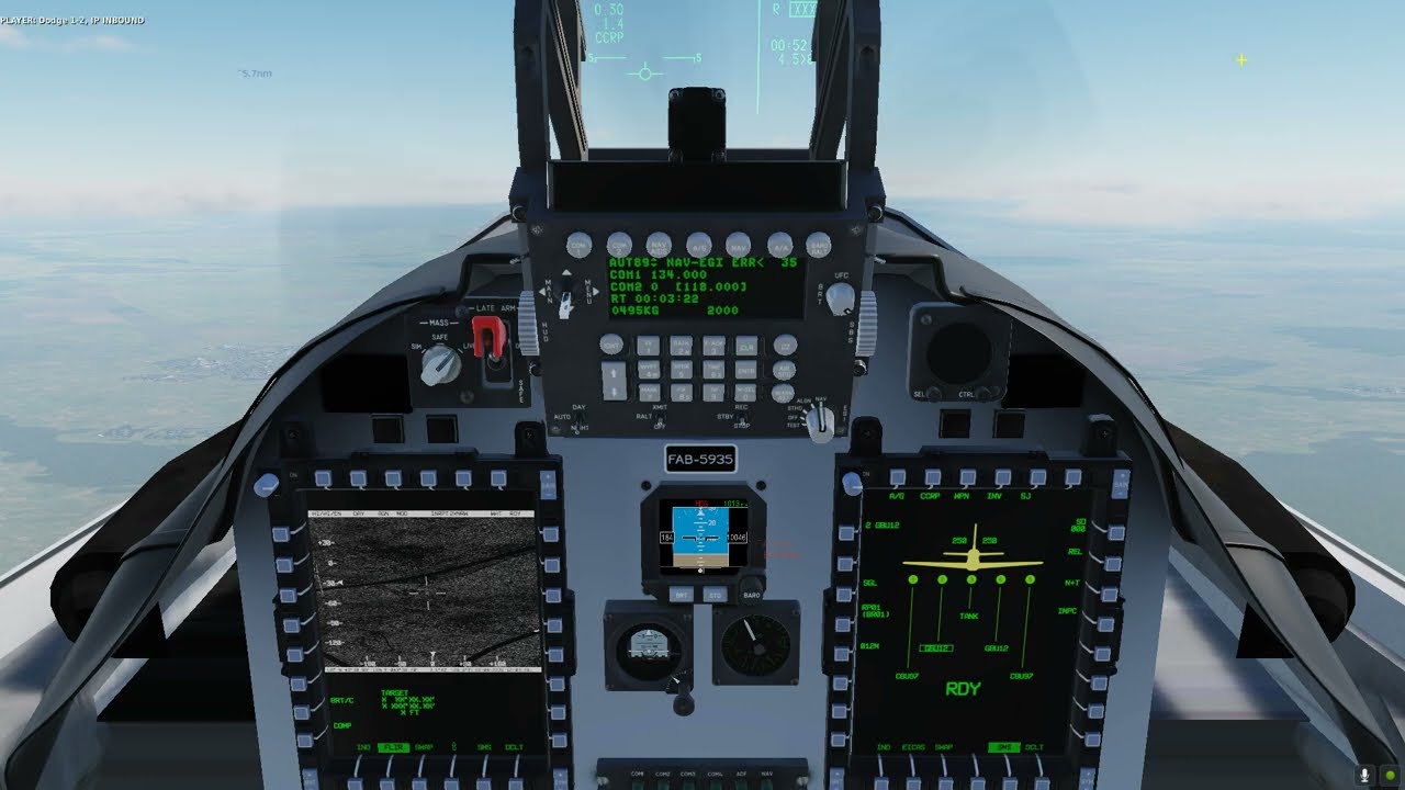 DCS World - A-29B Operation GBU-12 CCRP w/ FLIR  and JTAC