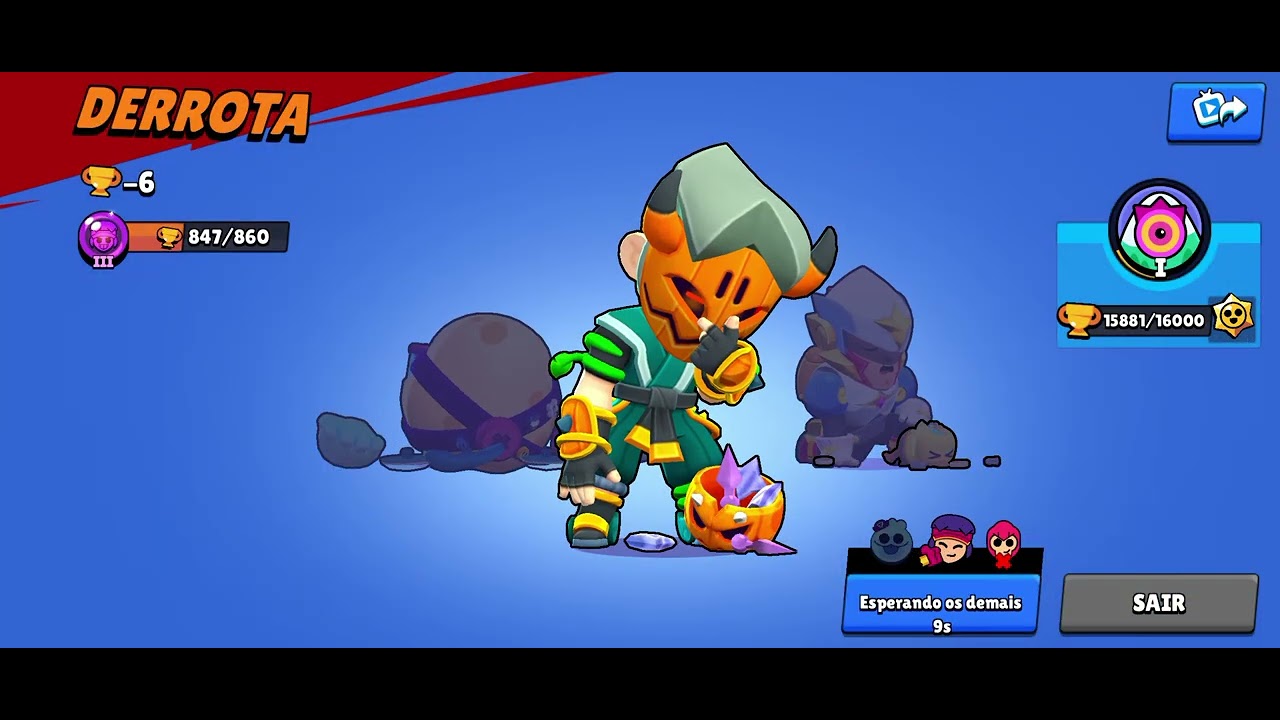 Tentando pegar 1000 troféis com feng mas meu celular não deixa