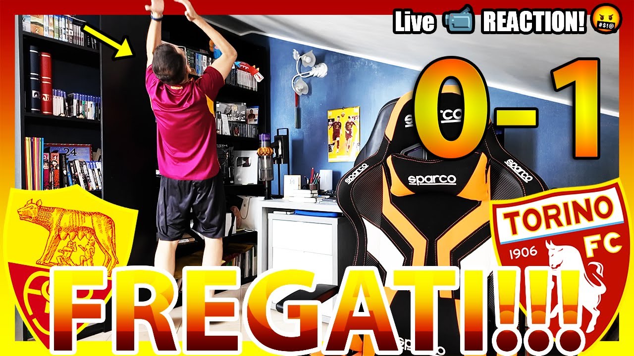 🤬 FREGATI‼️ ROMA-TORINO 0-1 [LIVE REACTION]