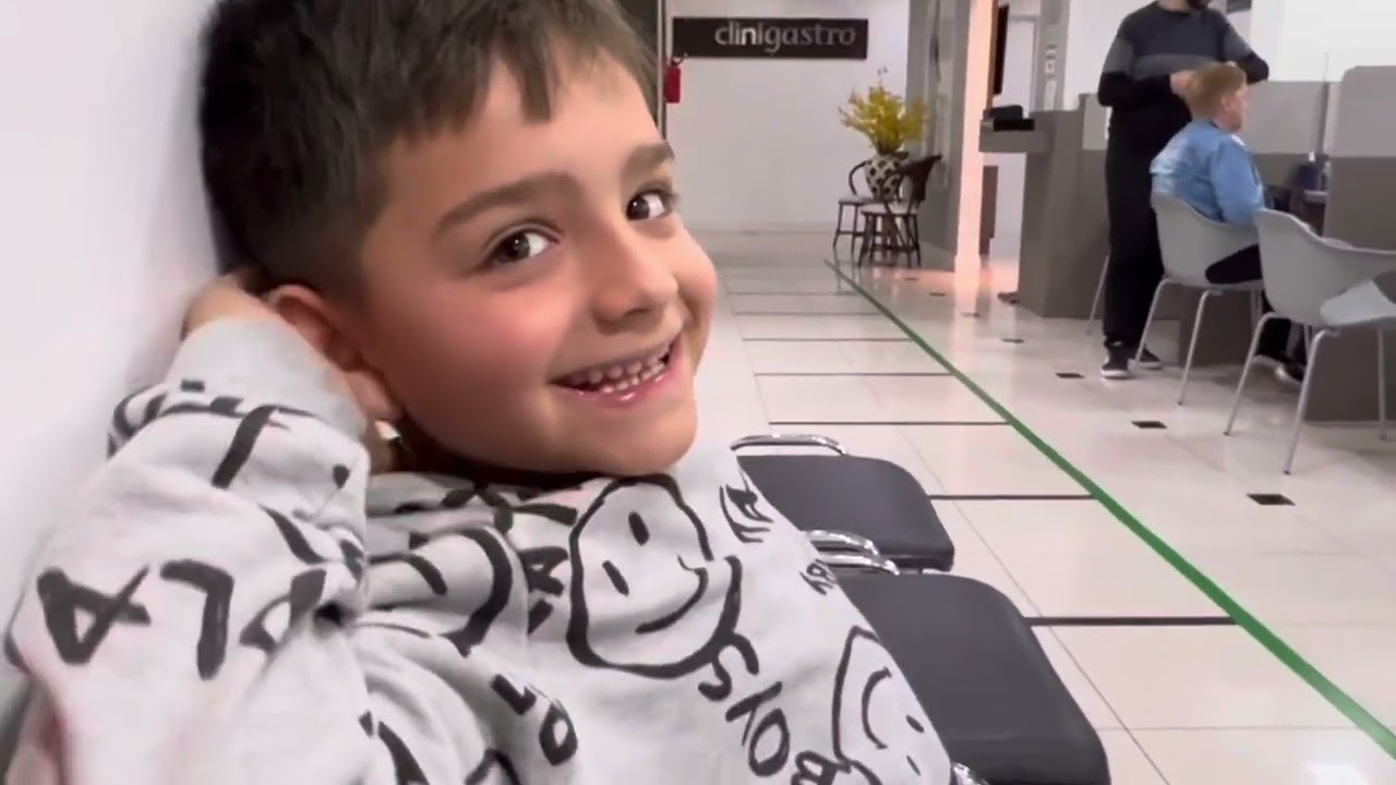 MARCO FOI FAZER UMA ENDOSCOPIA